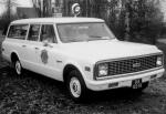 Chevrolet C10 Suburban Police 1971 года